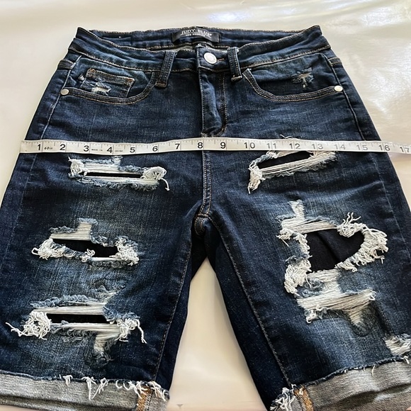 Judy Blue Bermuda Shorts High Rise Size S - Picture 5 of 16